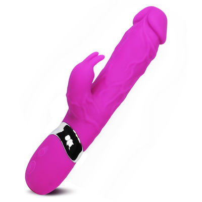 Vibradores adultos del sexo del consolador real recargable 244g del USB para el estimulador del clítoris de la vagina