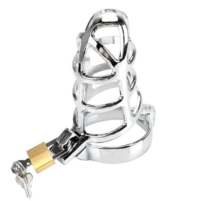 40/45/50 milímetro bloqueable de pequeño metal Chastity Cage Mens Sex Toys