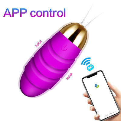 IPX7 huevo teledirigido del sexo del vibrador/del App del huevo de la prenda impermeable 200g Bluetooth