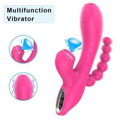 Modo Honey Sex Toys Oral Suction 3 eróticos de la carga por USB 7 EN 1 vibrador que chupa