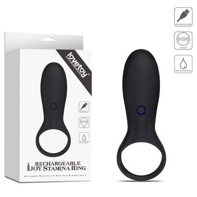 pene para hombre Ring Vibrator Vibrating Cock Ring de los juguetes del sexo de los adultos del 11.5cm