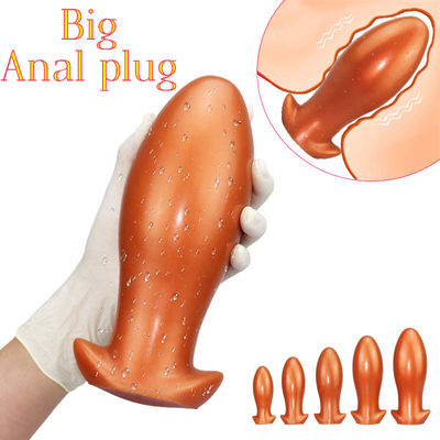 Massager anal enorme Vaginal Expanders Sex Toys anal de la próstata del enchufe de la prenda impermeable