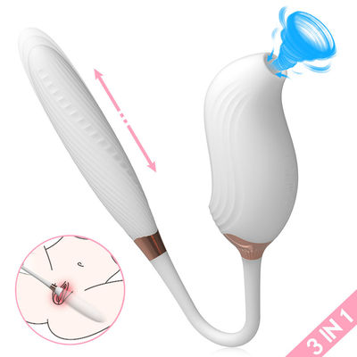 ABS Honey Sex Toys Sucking Vibrator Dildio del silicón para las mujeres