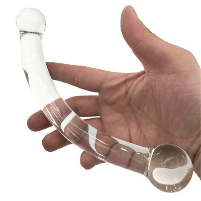 El sexo transparente de LGBT juega el masaje anal de Toy For Women Beads Vagina del sexo del enchufe