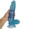 juguete del sexo del PVC Crystal Artificial Penis Big Dick de 12.2Inches los 31cm